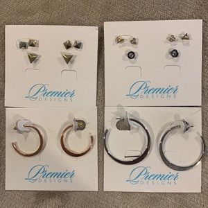 Premier Earrings- 8 sets sold together